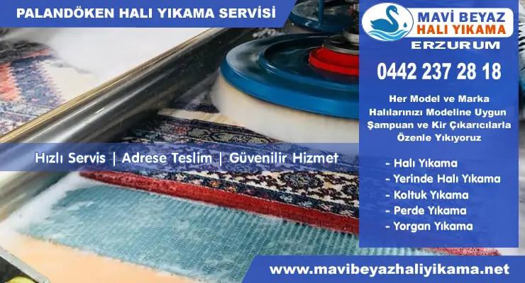 Palandöken halı yıkama servisi